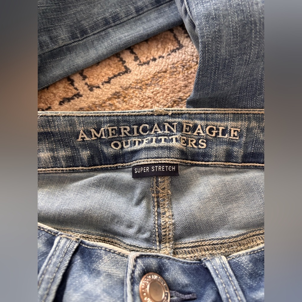 American Eagle AE Jeans 2 Short skinny - Picture 3 of 4